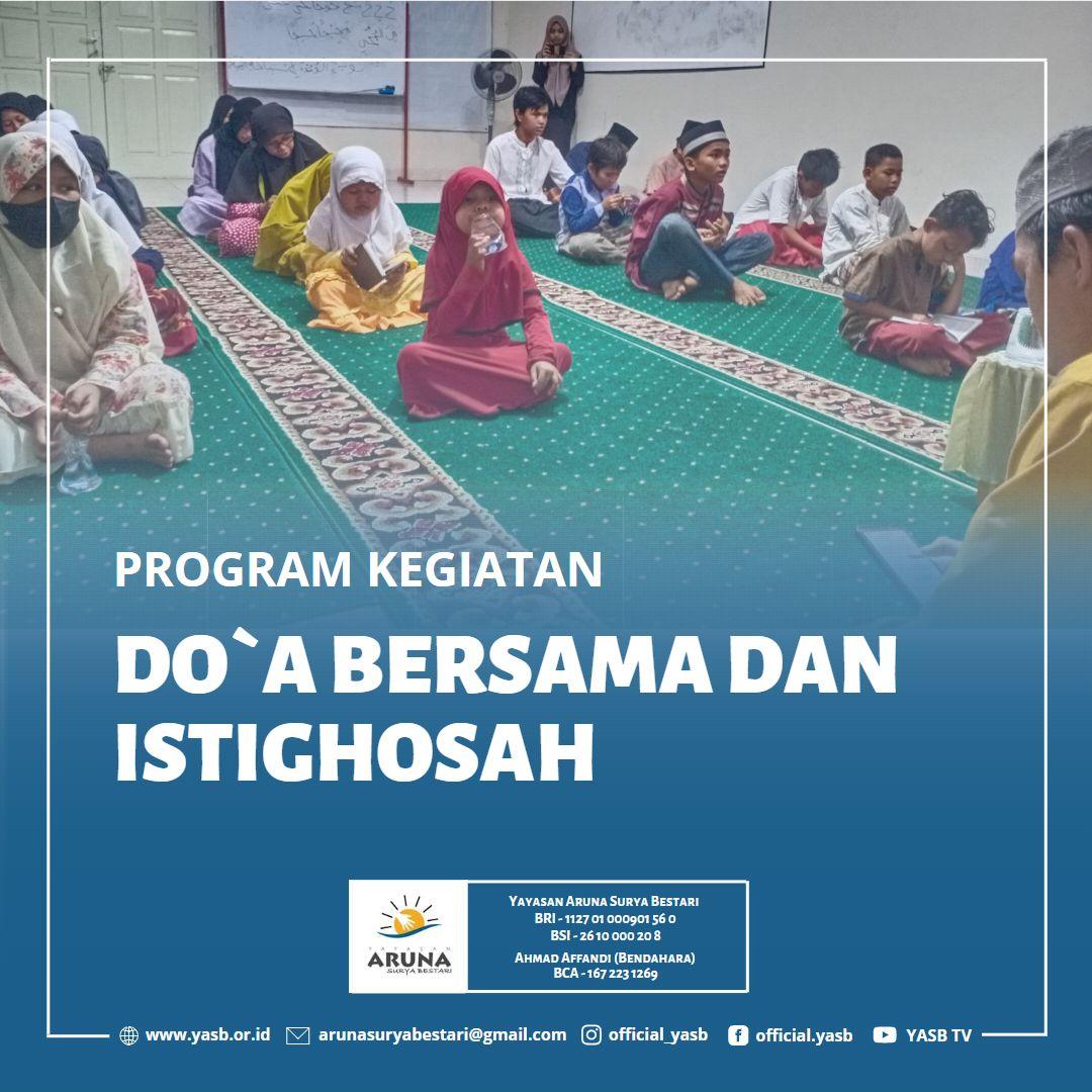 Do`a Bersama Dan Istighosah Yasb